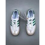 Trendy Adidas Originals Jeans White Green Shoes For Men (SP184)