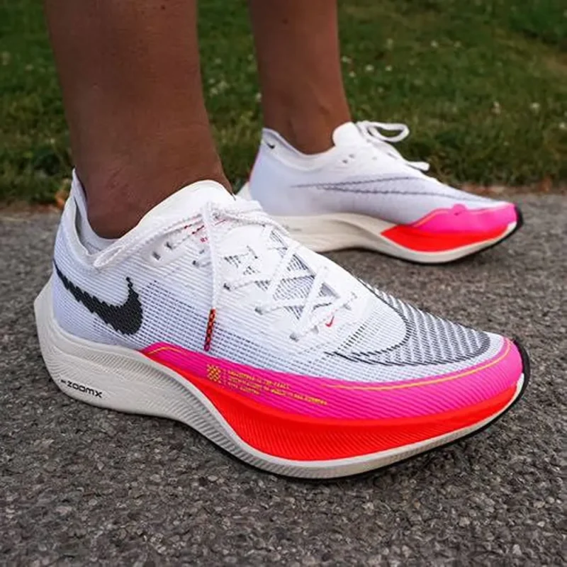 Trendy Nike Zoom X Vaporfly Next 2 White Black Pink Shoes For Men (SP186)