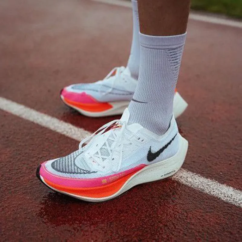 Trendy Nike Zoom X Vaporfly Next 2 White Black Pink Shoes For Men (SP186)