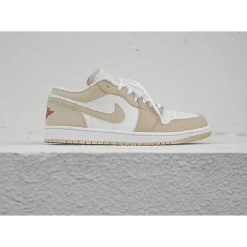 Trendy Nike Air Jordan 1 Low Sail Rattan Shoes For Men (SP188)