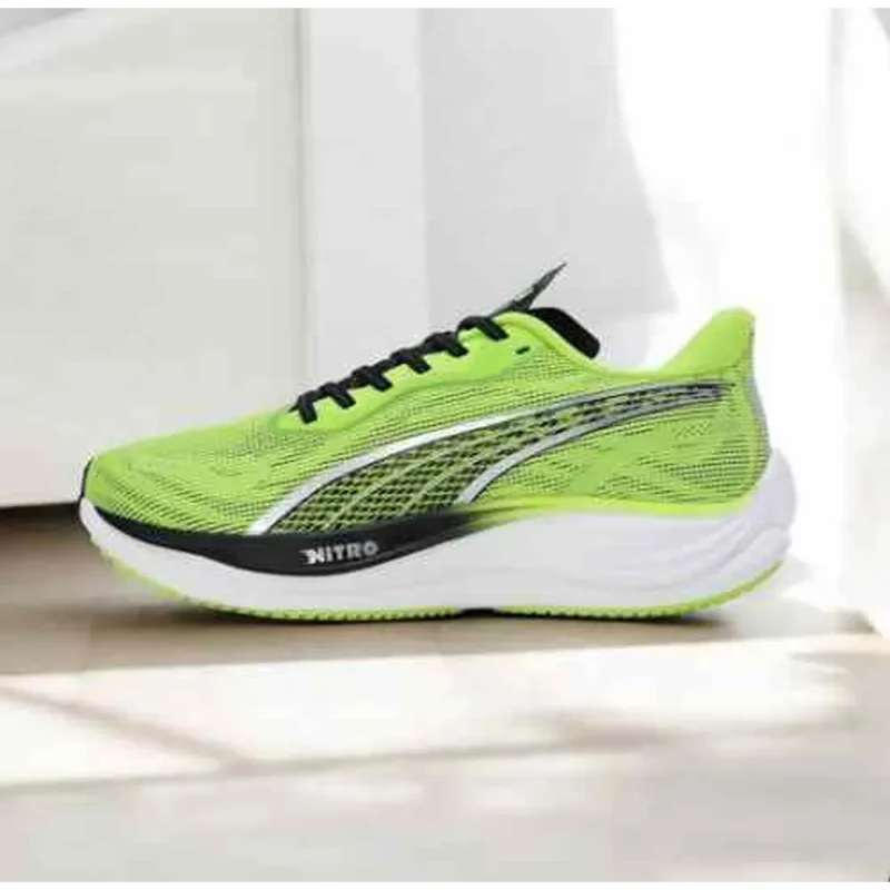 Trendy Puma Velocity Nitro 3 Green Shoes For Men (SF41)
