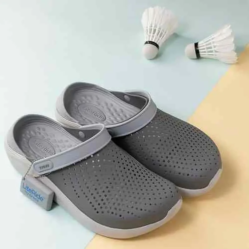 Trendy Crocs Lite Ride Clog Grey For Men (SF81)