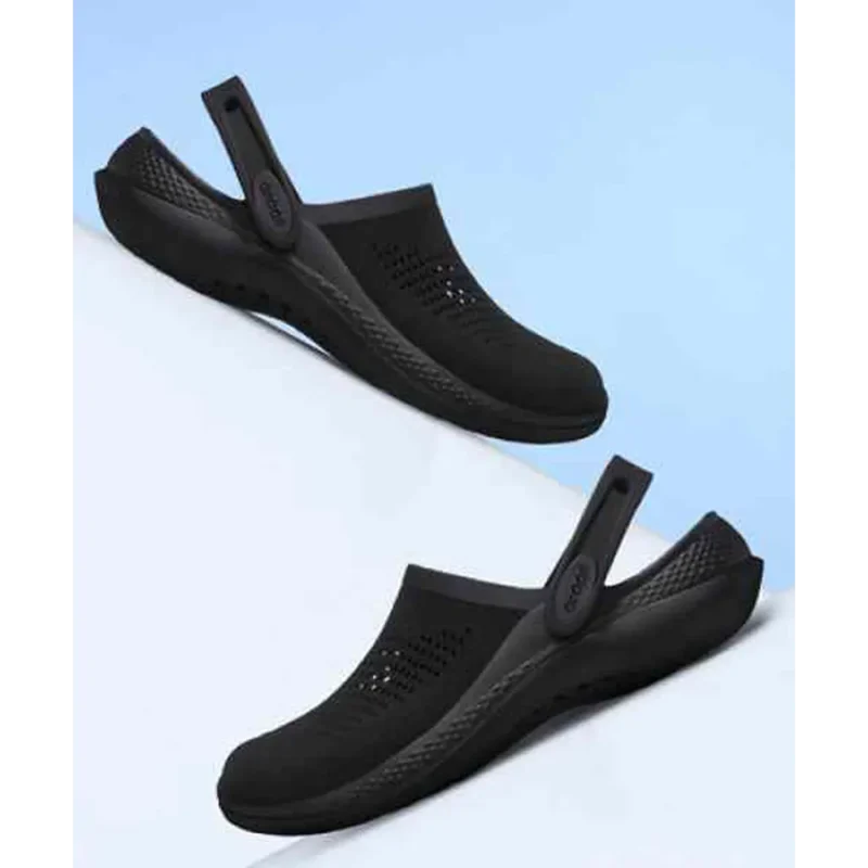 Trendy Crocs Lite Ride 360 Full Black Clogs For Men (SF99)