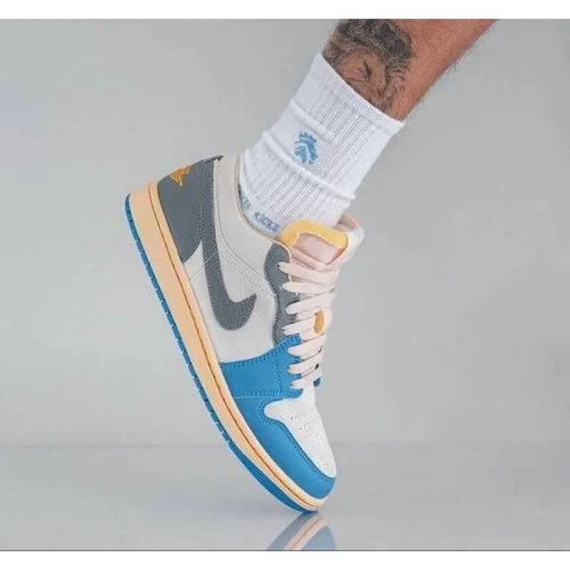 Stylish Nike Air Jordan 1 Low SE Tokyo Vintage Shoes For Men (S1H29)