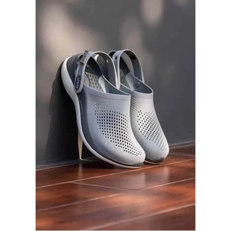 Trendy Crocs Lite Ride 360 Full Grey Clogs For Men (SF98)