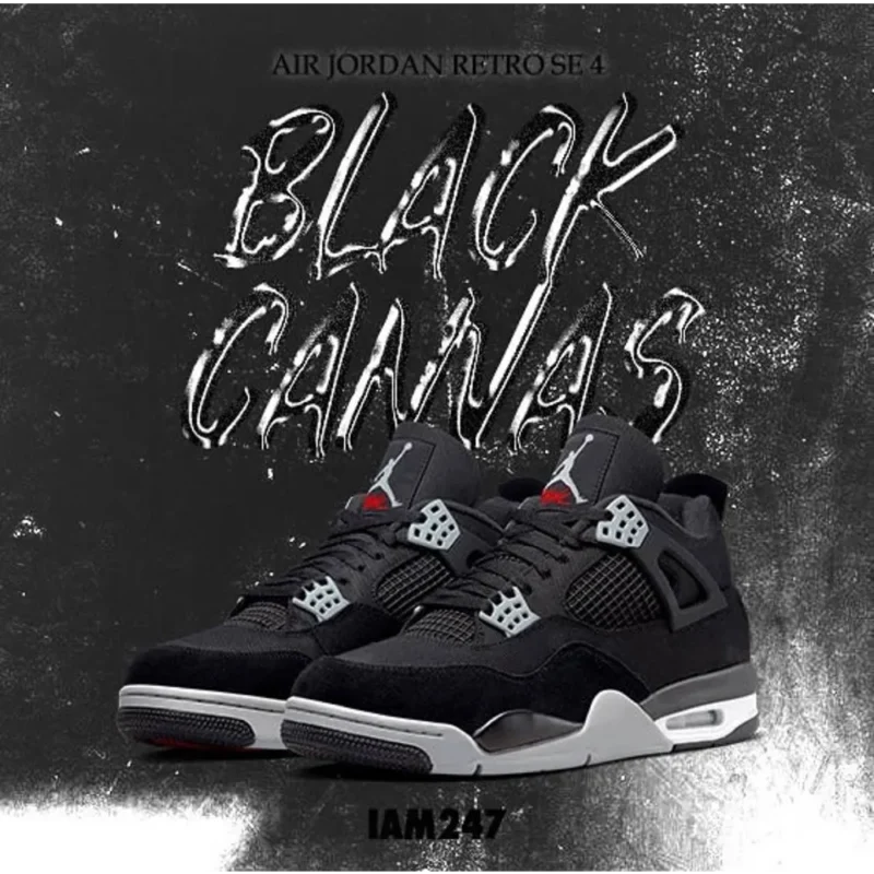 p-photo-2024-09-02-16-13-23-17-15-54-089888.webp Trendy Jordan Retro 4 Black Canvas Shoes For Men (S1H50)