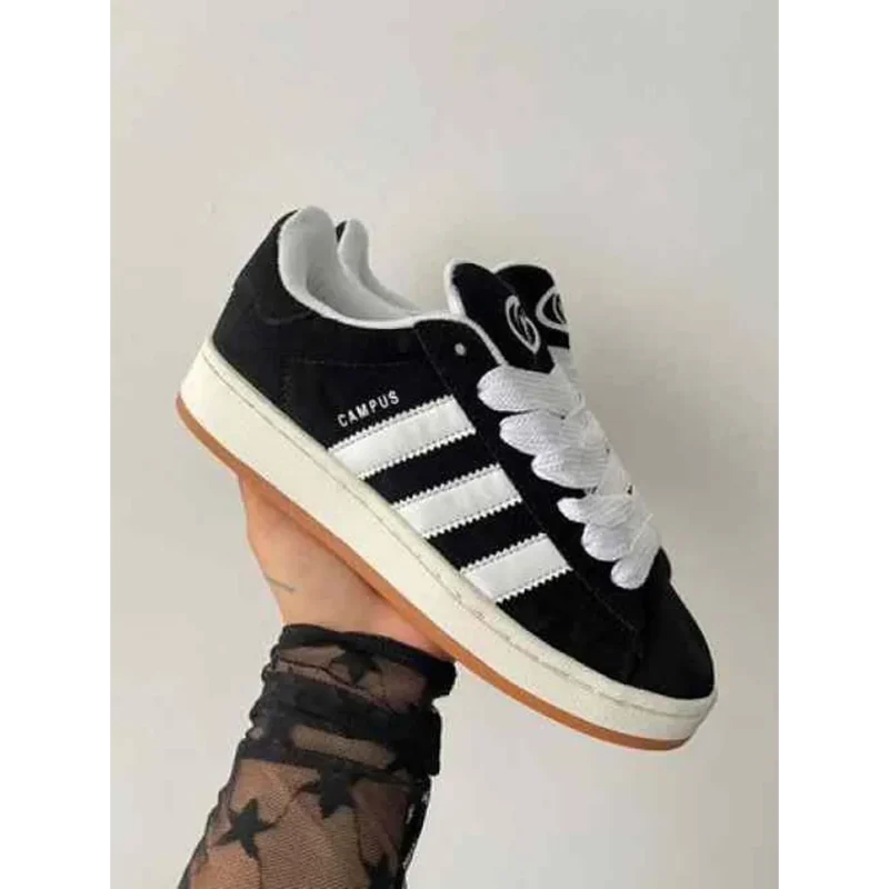 Trendy Adidas Campus Black Shoes For Men (SF116)