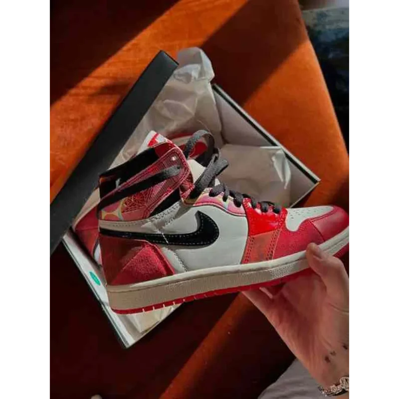 Trendy Air Jordan Retro 1 Spiderman Shoes For Men (SF118)