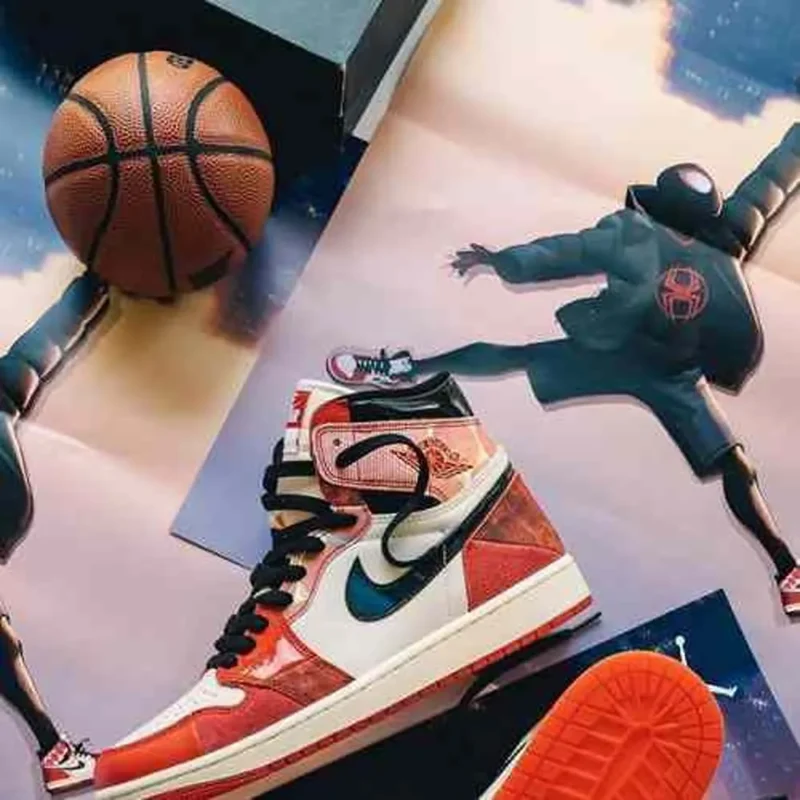 Trendy Air Jordan Retro 1 Spiderman Shoes For Men (SF118)