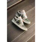 Trendy Air Jordan Retro 1 Low Se Craft Light Olive Shoes For Men (SF157)