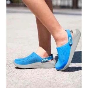 Trendy Crocs Lite Ride Navy Grey Shoes For Men (SF158)