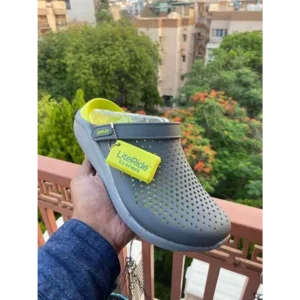 Trendy Crocs Lite Ride Grey Green For Men (SF160)