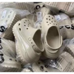 Premium Crocs Classic Mega Crush Beige For Men (BME09)