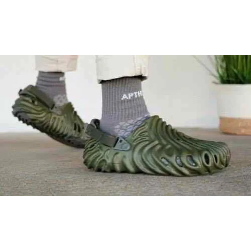 Premium Crocs Salehe Bembury Army Green For Men (BME13)