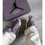 Premium Air Jordan Retro 4 Ma Maniere Purple Shoes For Men (BME20)