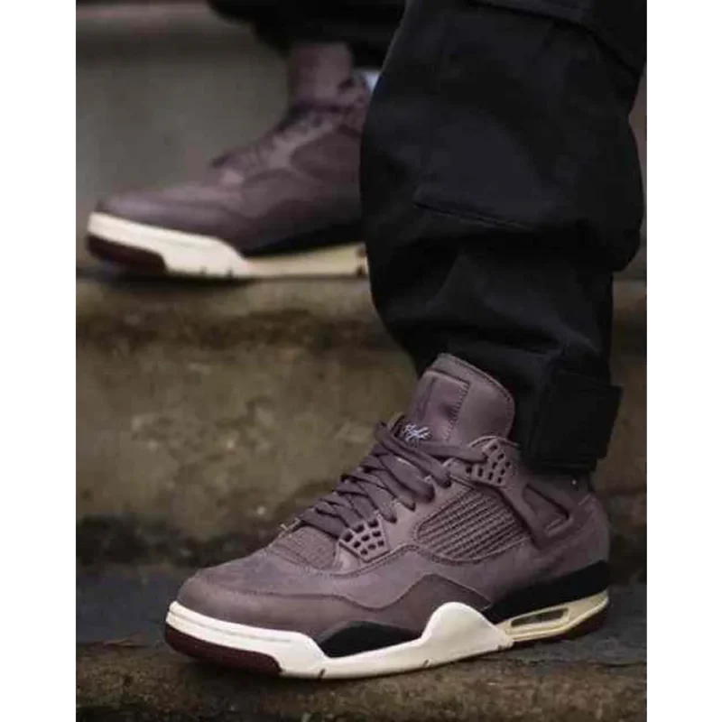 Premium Air Jordan Retro 4 Ma Maniere Purple Shoes For Men (BME20)