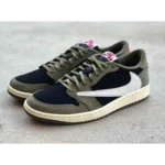 Premium Air Jordan Retro 1 Travis Scott Brown Shoes For Men (BME28)