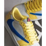 Premium Air Jordan Retro 1 Travis Scott Canary Shoes For Men (BME27)