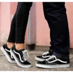 Premium Vans Old Skool Black White Shoes For Men (BME76)