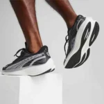 Premium Puma Nitro Velocity 3 Black Shoes For Men (BME32)