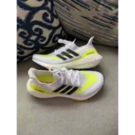 Premium Adidas Ultraboost 21 White Neon Shoes For Men (BME34)
