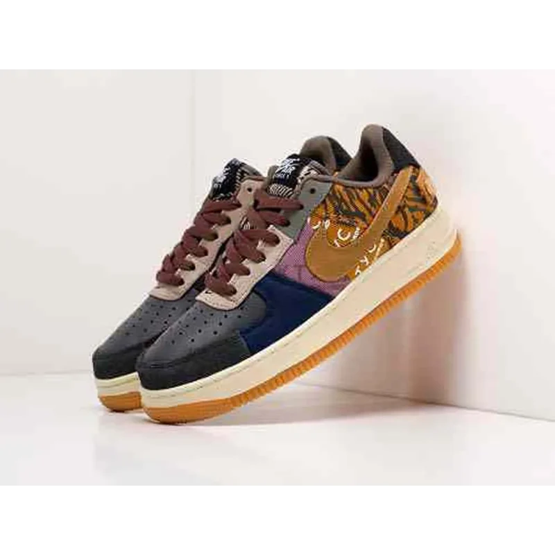 Premium Nike Air Force 1 Low Pre School Cactus Jack Shoes For Men (BME56)