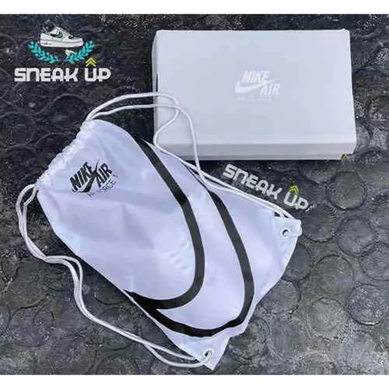 Premium Nike Air Force 1 White With Dust Bag Shoes For Men (BME90)