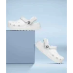 Premium Crocs Classic Hiker White Clogs For Men (BME104)