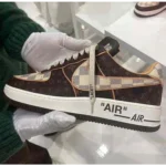Premium Nike Air Force Lv Brown Shoes For Men (BME122)