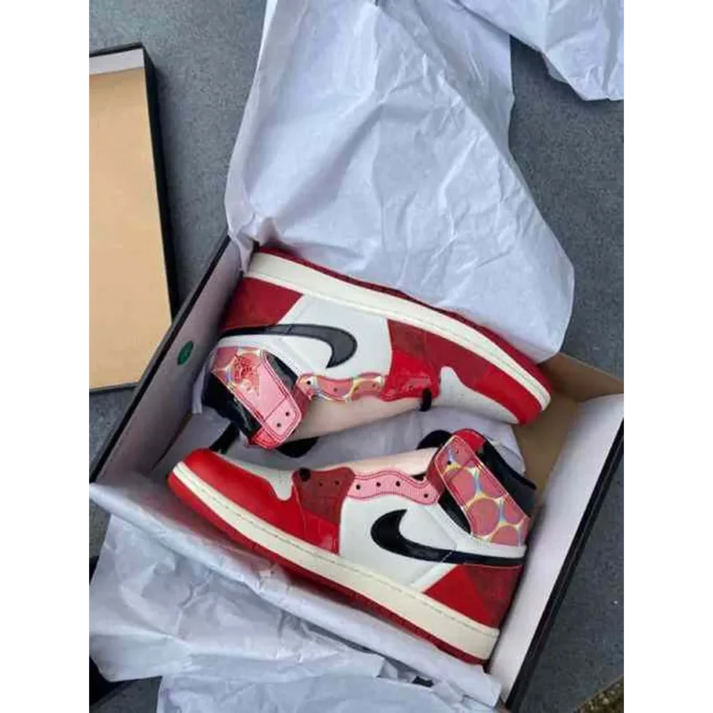 Premium Air Jordan Retro 1 Spiderman Shoes For Men (BME132)
