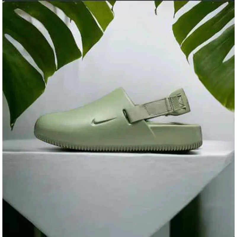 Premium Nike Calm Mule Green For Men (BME139)