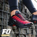 Premium Nike Air Max Plus Black Red Shoes For Men (BME140)