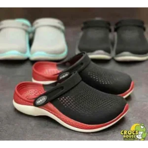 Premium Crocs Lite Ride 360 Black Red For Men (BME145)