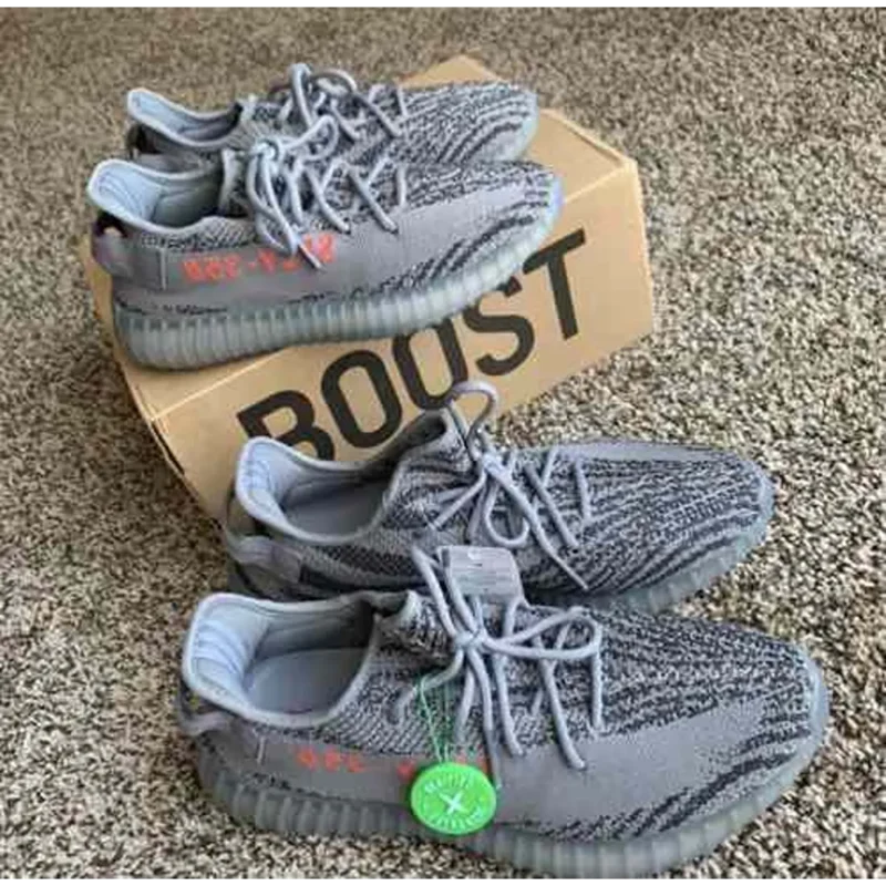 Premium Adidas Yeezy 350 Beluga Grey Shoes For Men (BME148)