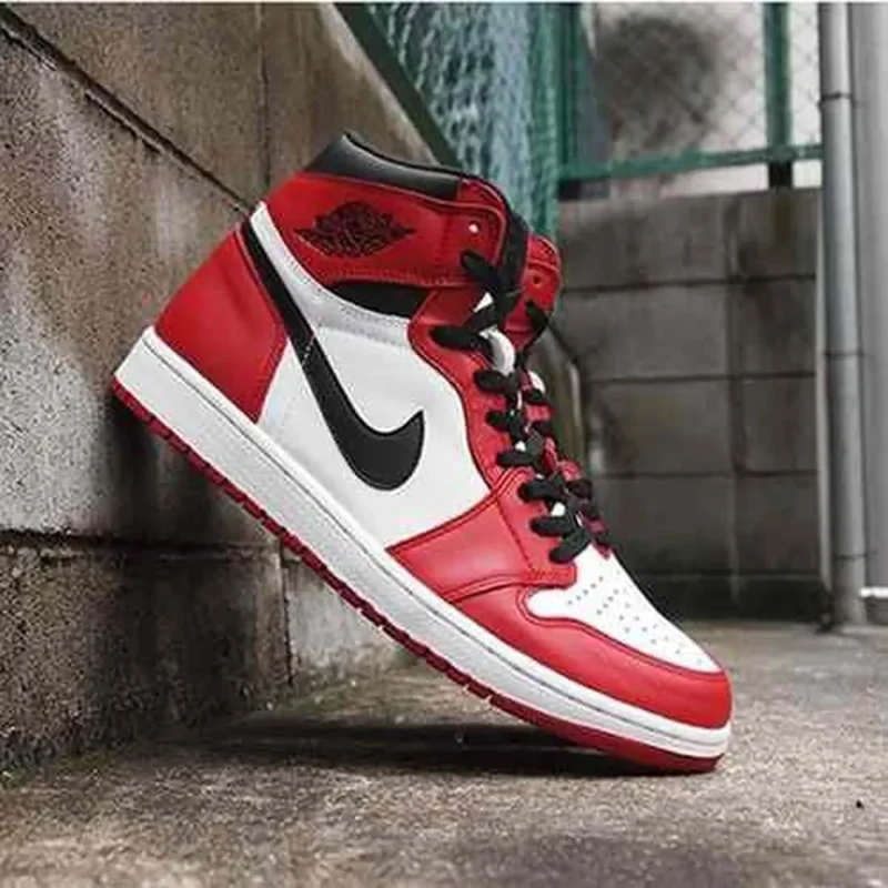 Stylish Air Jordan Retro 1 Chicago Shoes For Men (BME165)