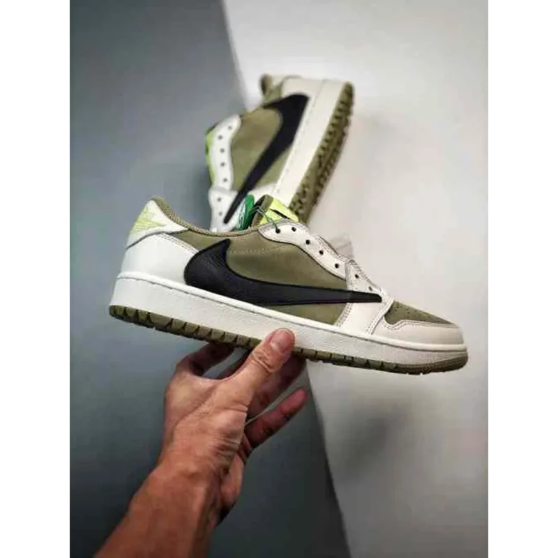 Stylish Air Jordan Retro 1 Low Travis Scott X Golf Shoes For Men (BME168)