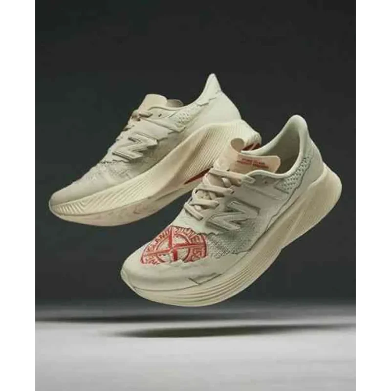 Stylish New Balance X Stone Island Elite White Shoes For Men (BME187)