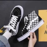 Premium Vans Checkboard Long Shoes For Men (BME153)