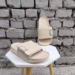 Stylish Nike Offcourt Adjust Beige Slides For Men (BME225)