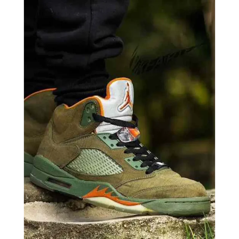 Stylish Air Jordan Olive 2024 Shoes For Men (BME195)