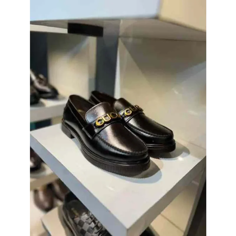 Stylish Gucci Logo Loafer For Men (BME217)