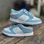 Stylish Nike Dunk Low Retro Qs Blue Clear Aura Shoes For Men (BME242)