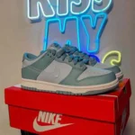 Stylish Nike Dunk Low Retro Qs Blue Clear Aura Shoes For Men (BME242)