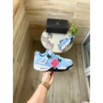 Stylish Air Jordans Retro 4 University Blue UNC Shoes For Men (SIS314)