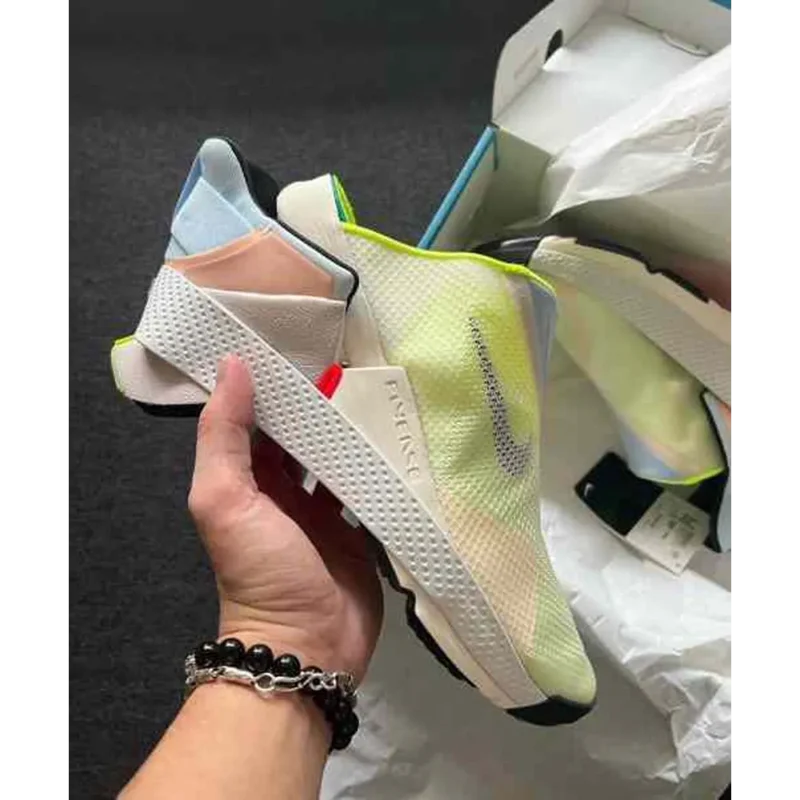 Classy Nike Go Flyease White Celestin Slip On Shoes For Men (SHI156)