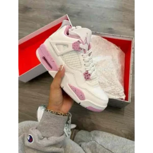 Classy Air Jordan 4 Pink Oreo Shoes For Men (SHI175)
