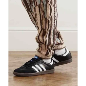 Classy Adidas Samba Black Shoes For Men (SHI183)