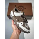 Classy Nike SB Dunk Low Chrome Heart White Cocoa Shoes For Men (SHI192)