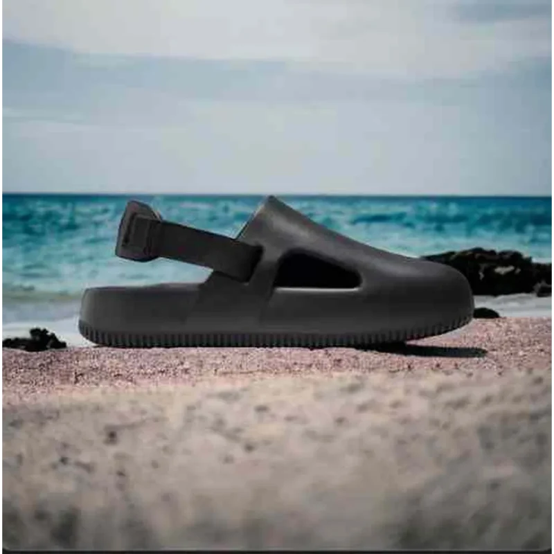 Classy Nike Calm Mule Black Shoes For Men (SHI211)