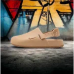 Classy Nike Calm Mule Brown Shoes For Men (SHI212)